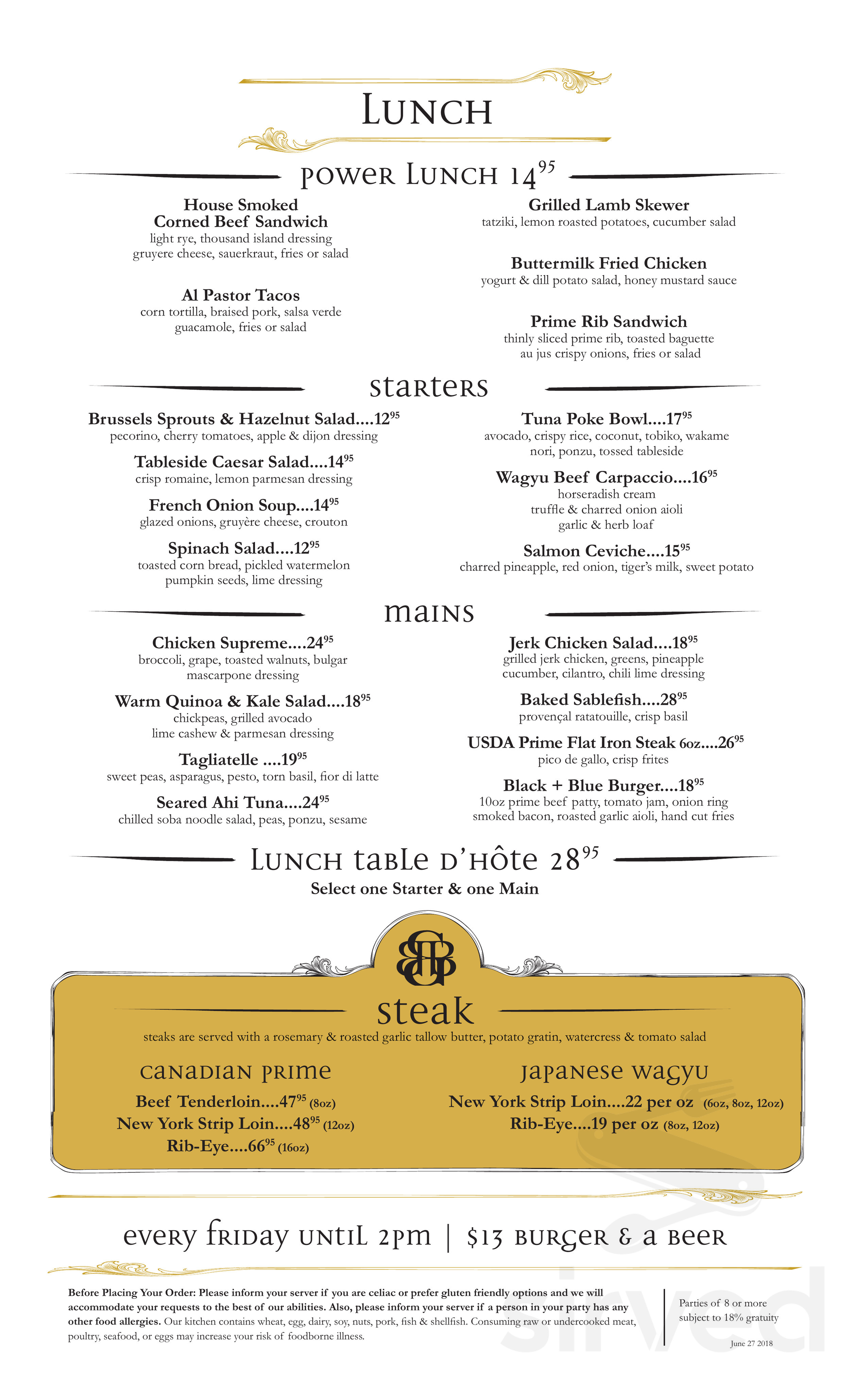 black and blue restaurant valley view casino